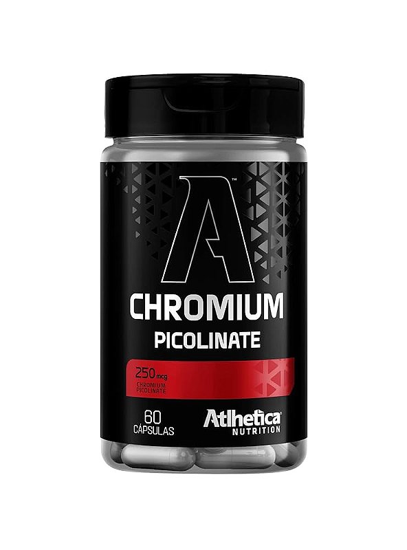 Chromium Picolinate 250mcg 60 Capsulas Atlhetica Nutrition