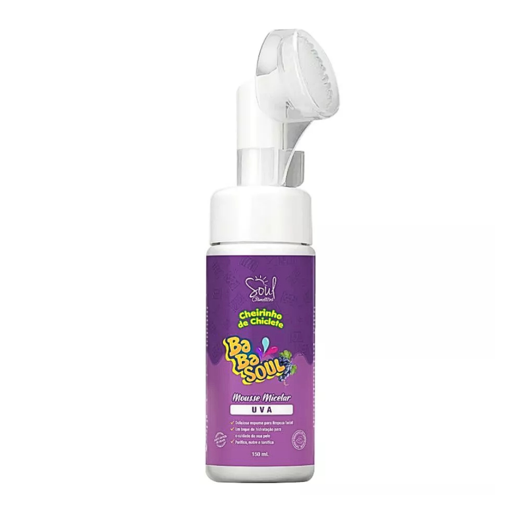 Mousse Micelar 150ml Soul Cosméticos - Babalu Uva