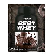 Best Whey Sache 40g Double Chocolate Atlhetica Nutrition