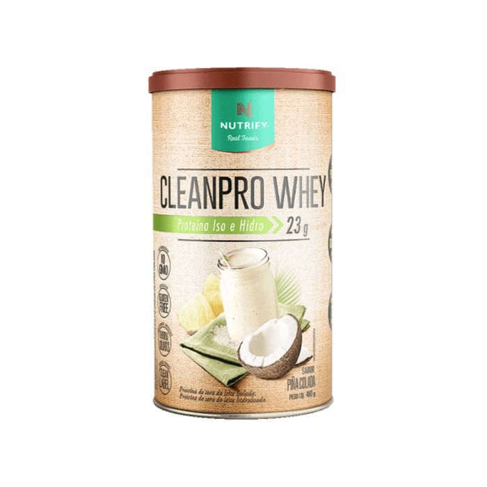 Foto de Whey CleanPro 450g Nutrify - Pina Colada