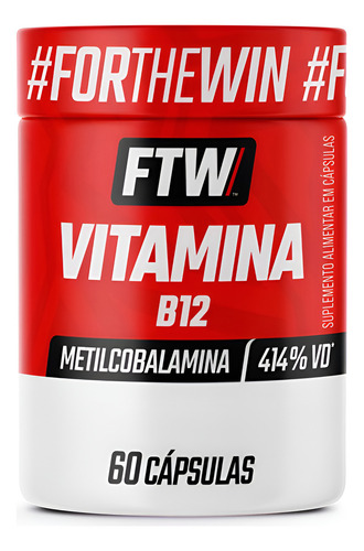 Vitamina B12 60 Capsulas Ftw