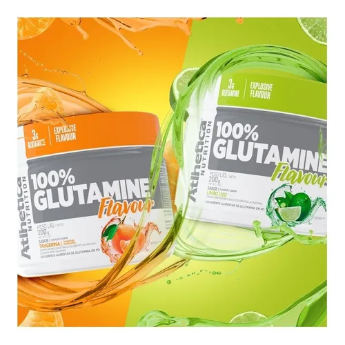 Glutamine Flavour 200g Atlhetica Nutrition