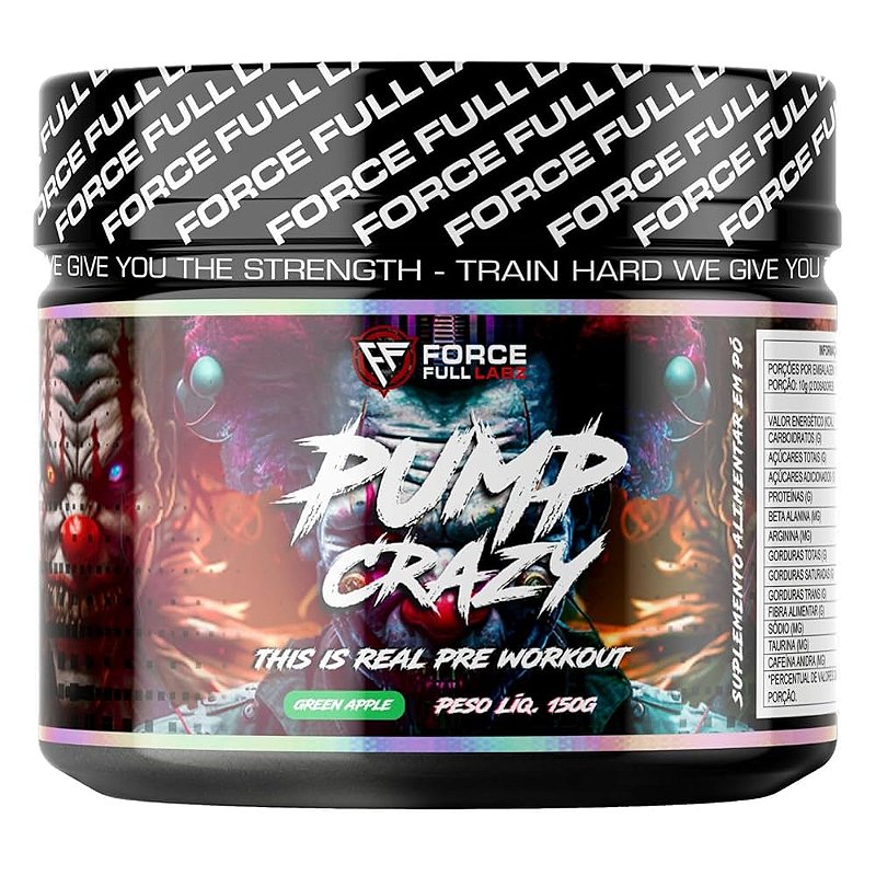 Pump Crazy 300g Force Full Labz - Green Apple