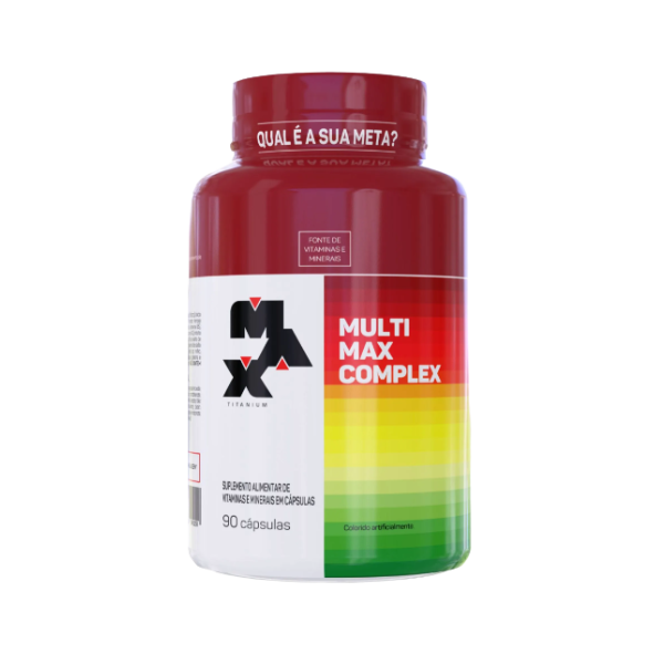 Foto de Multimax Complex 90 Capsulas Max Titanium