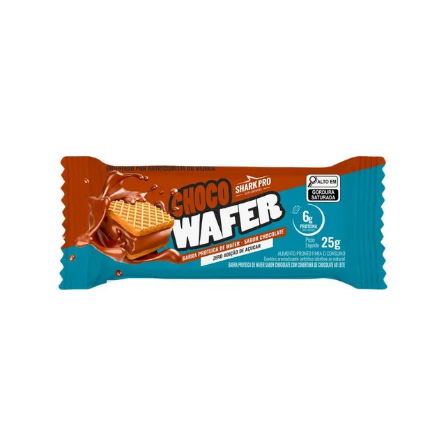 Shark Wafer Proteico 50g Chocolate Shark Pro