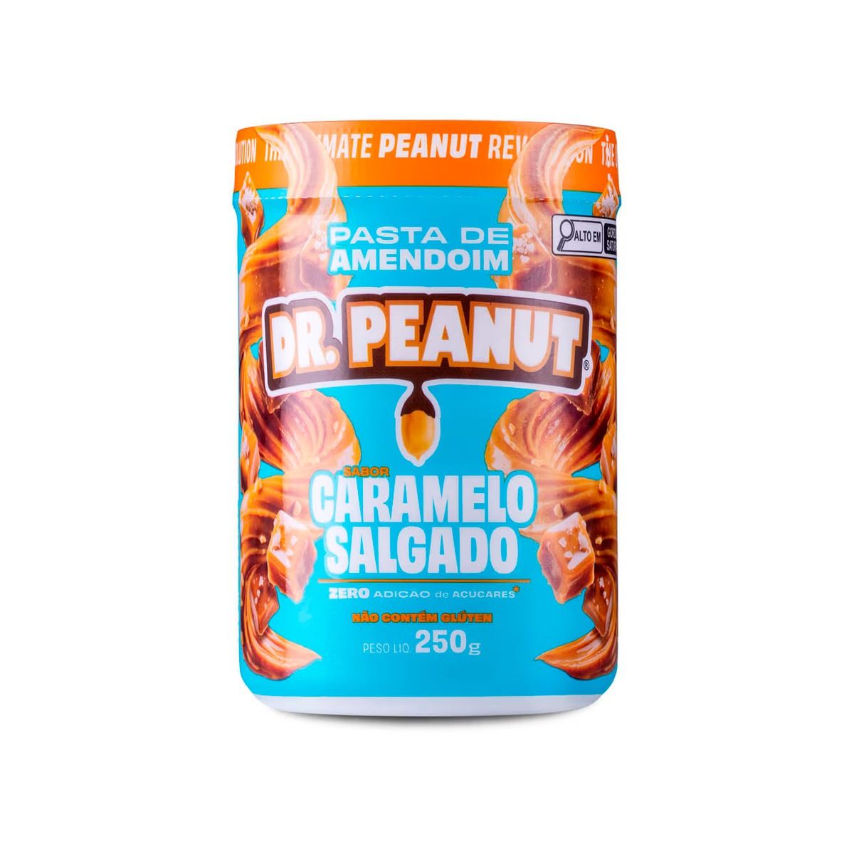 Foto de Pasta De Amendoim 250g Dr Peanut - Caramelo Salgado