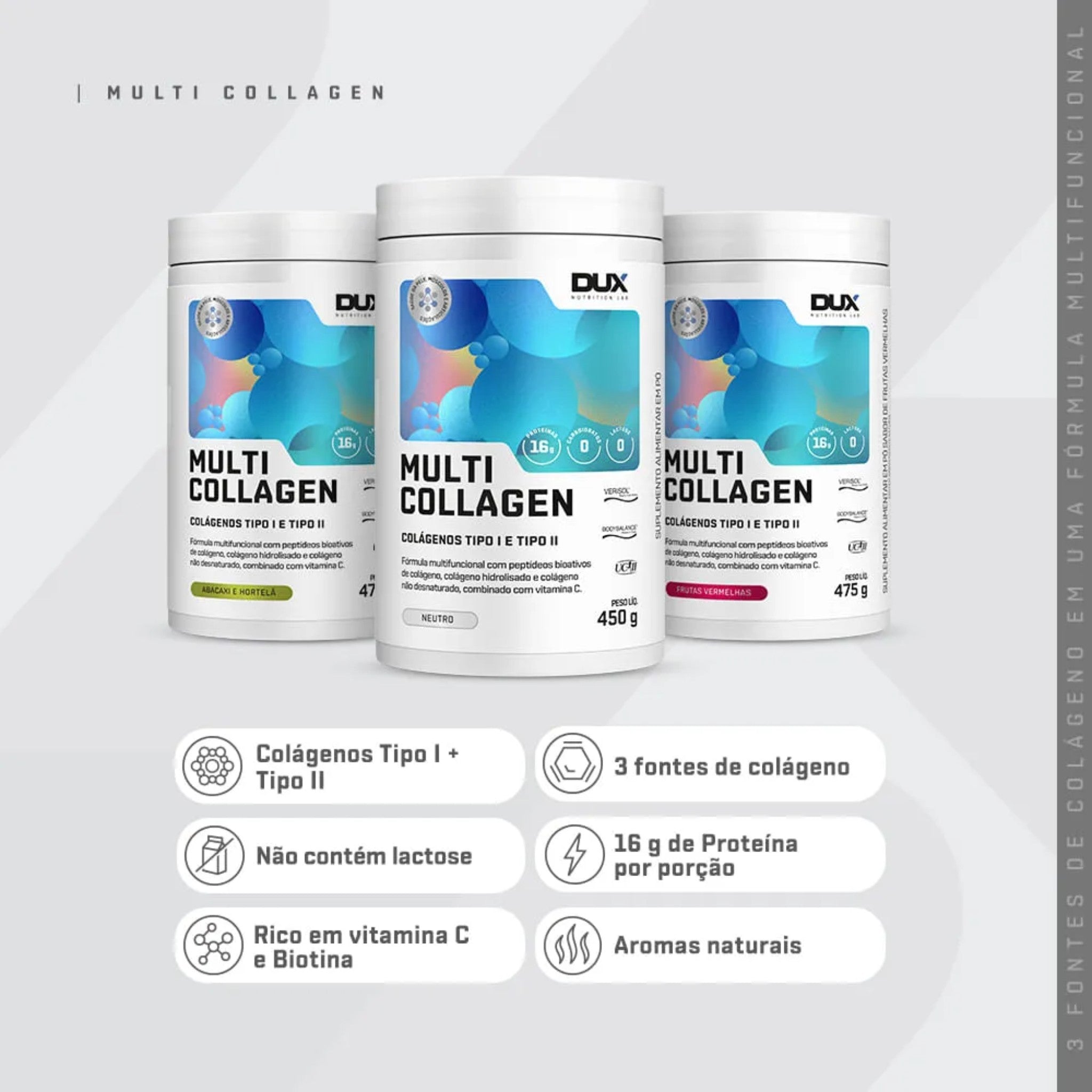 Foto de Multi Collagen 475g Dux Nutrition