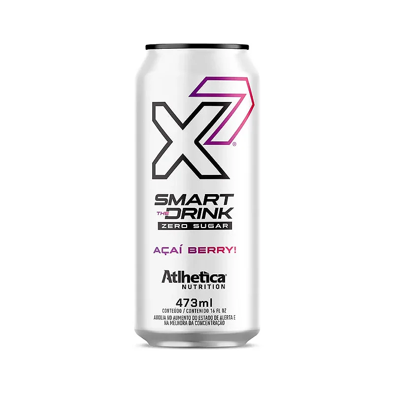 Foto de X7 Smart The Drink 473ml Açai Berry Atlhetica Nutrition