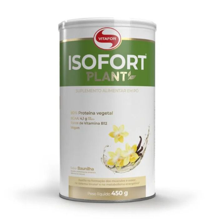 Isofort Plant 450g Vitafor - Baunilha