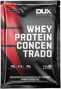 Whey Protein Concentrado 30g Sache Doce De Leite Dux Nutrition