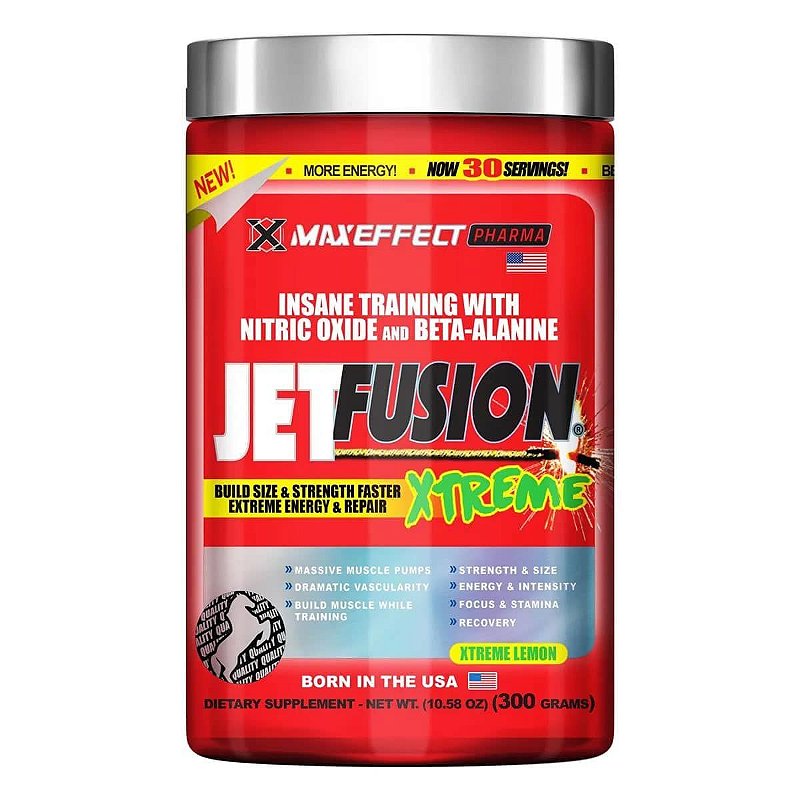 Jetfusion Xtreme 300g Maxeffect Pharma - Fruit Punch