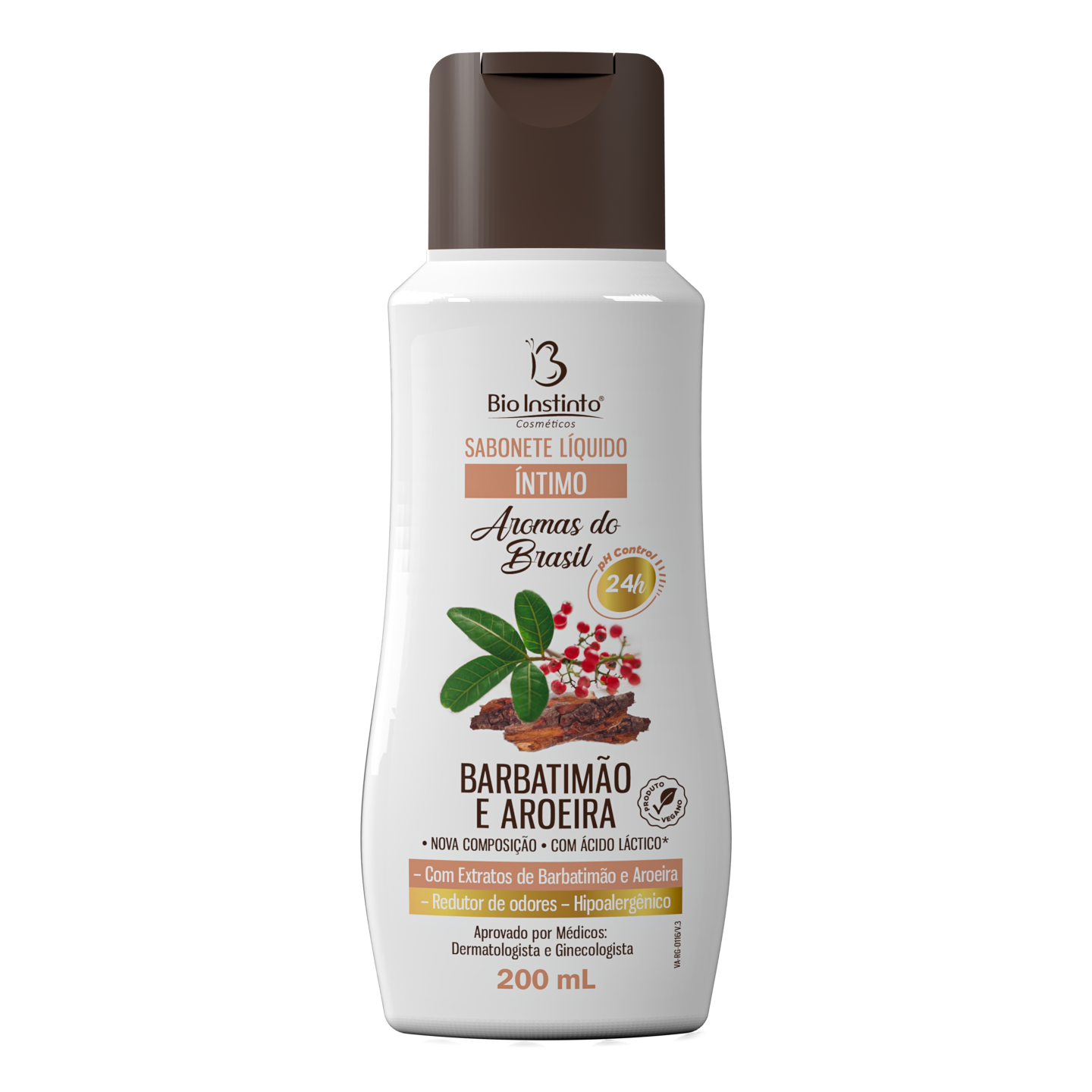 Sabonete Intimo 200ml Bio Instinto - Barbatimão e Aroeira
