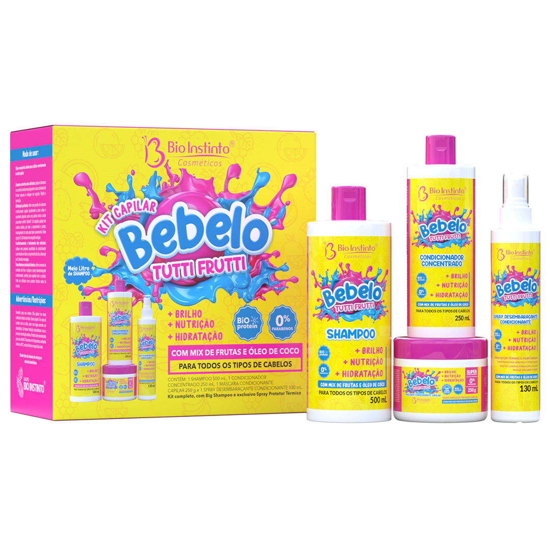 Kit Capilar Bebeloo Bio Instinto - Tutti Fruitti