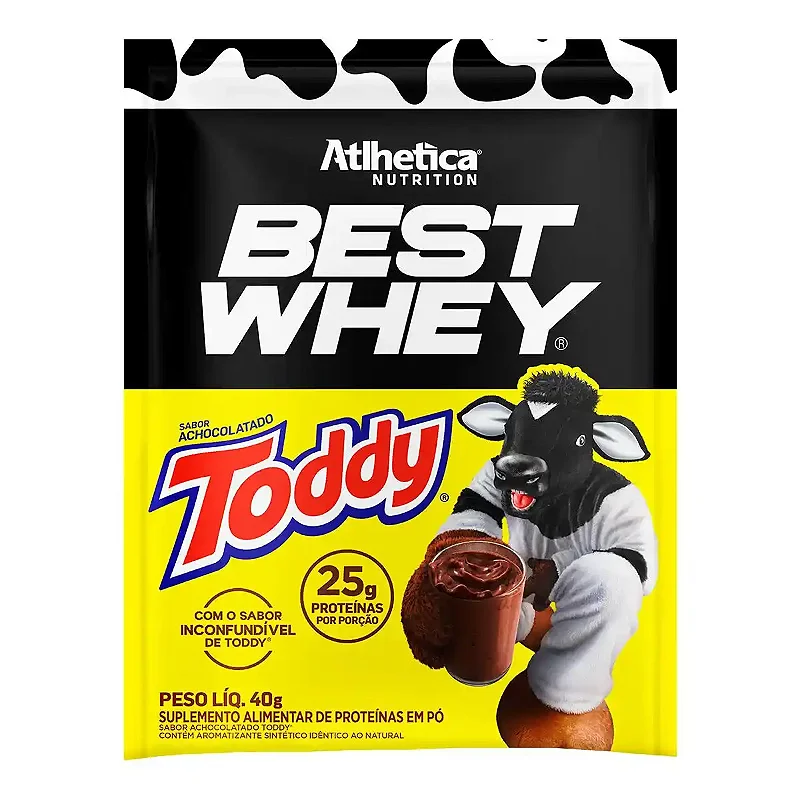 Foto de Best Whey Toddy Sachê 40g Atlhetica Nutrition