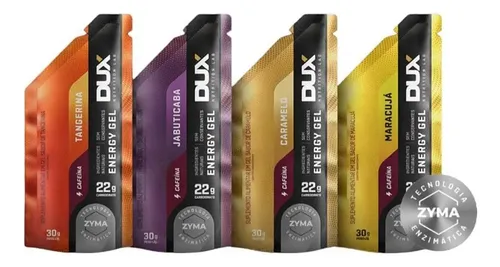Energy Gel Com Cafeína 30g Display Com 10un Dux Nutrition