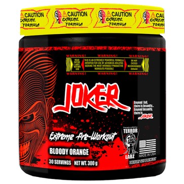 Foto de Pré Treino Joker Extreme 300g Terror Labz - Bloody Orange