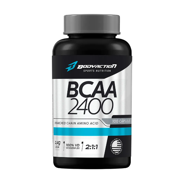 BCAA 2400 Ultra Intense 100 Caps BodyAction
