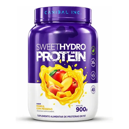 Sweet Hydro Pote 900g Canibal - Manga Com Pêssego