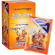 Foto de Packet Tasty Whey 34g Display com 12un Adaptogen - Chocomaltine