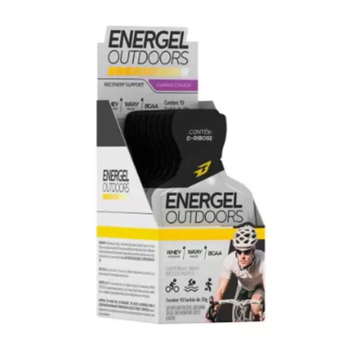 Energel Outdoors 30g Display Com 10un BodyAction - Guaraná Com Açaí