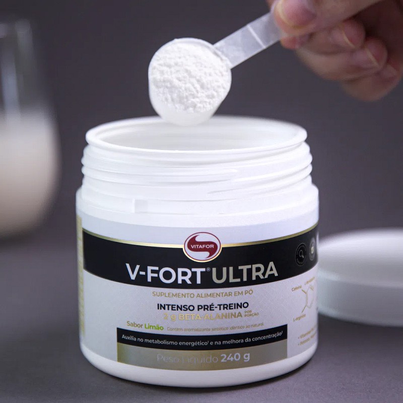 Pré Treino V Fort Ultra 240g Vitafor