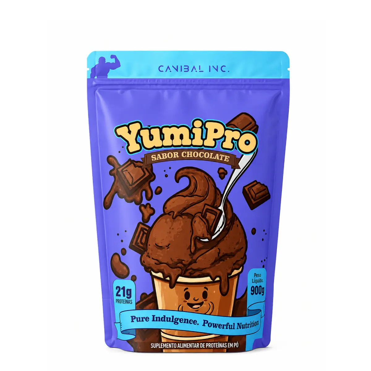 Foto de Yumipro Refil 900g Canibal - Chocolate