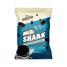 Biscoito Mini Shark Baunilha 60g Shark Pro