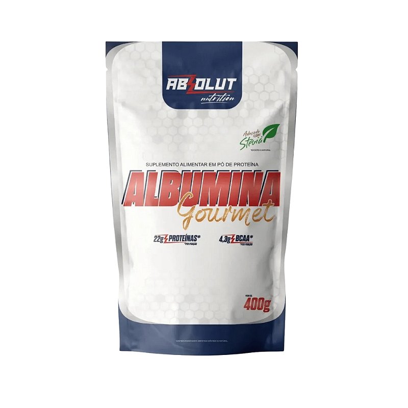 Albumina 400g Absolut Nutrition - Morango com Chantilly