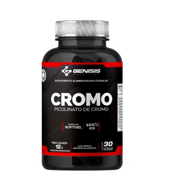 Picolinato De Cromo 30 Capsulas Genesis