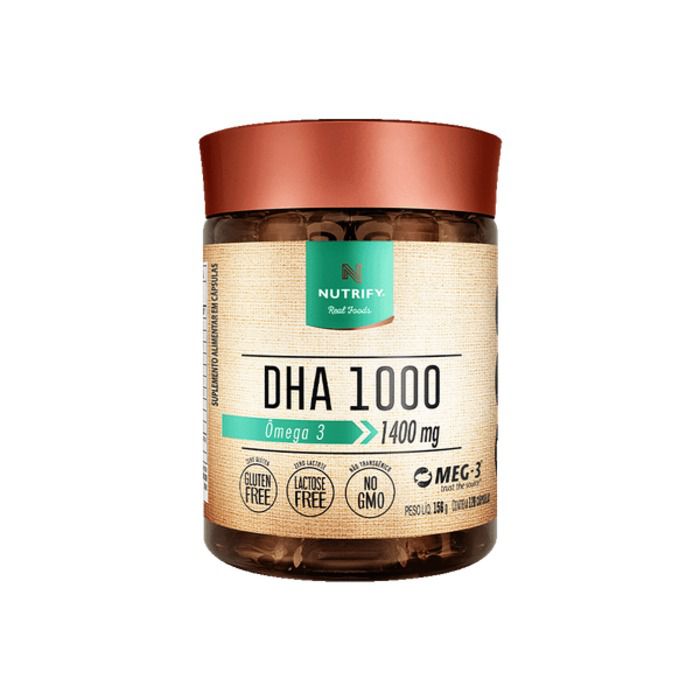 DHA 1000mg Nutrify - 60 Cápsulas