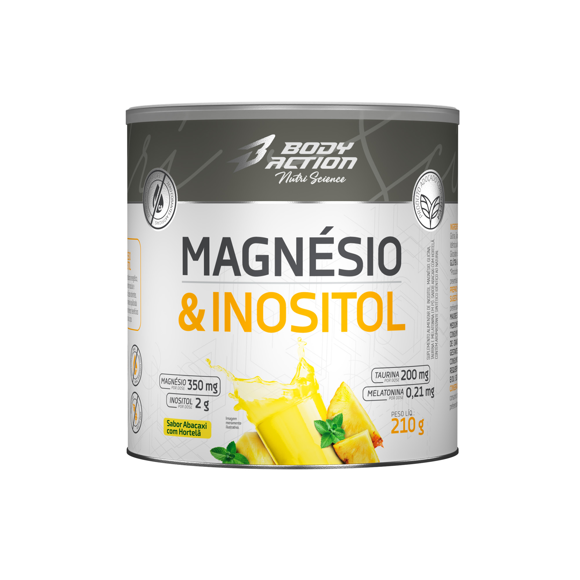 Magnesio Inositol 210g Bodyaction