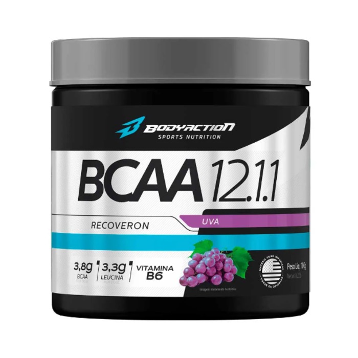 Foto de BCAA 12.1.1 Recoveron 100g BodyAction - Uva