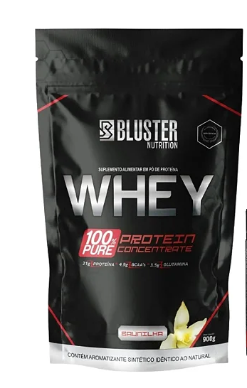 Foto de Whey Concentrado Refil 900g Bluster Nutrition - Baunilha