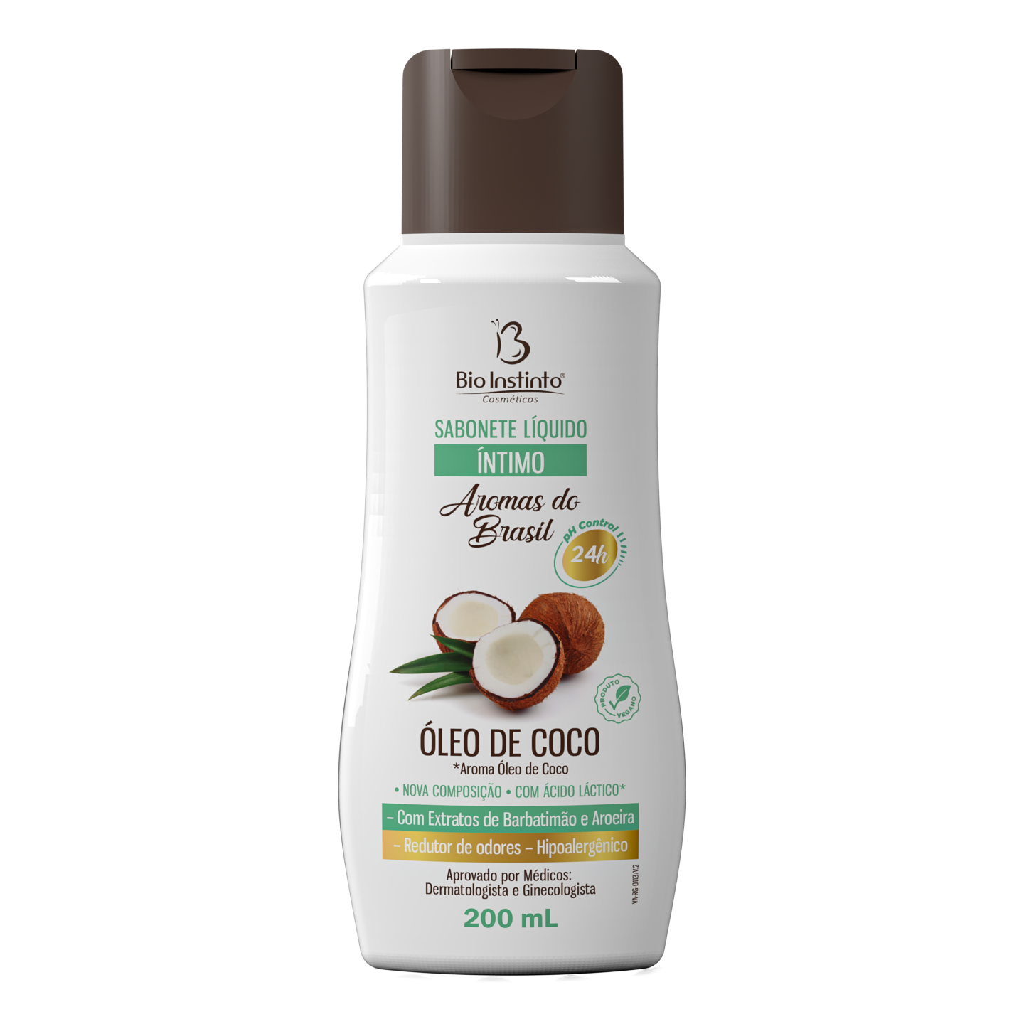 Foto de Sabonete Intimo 200ml Bio Instinto - Óleo De Coco