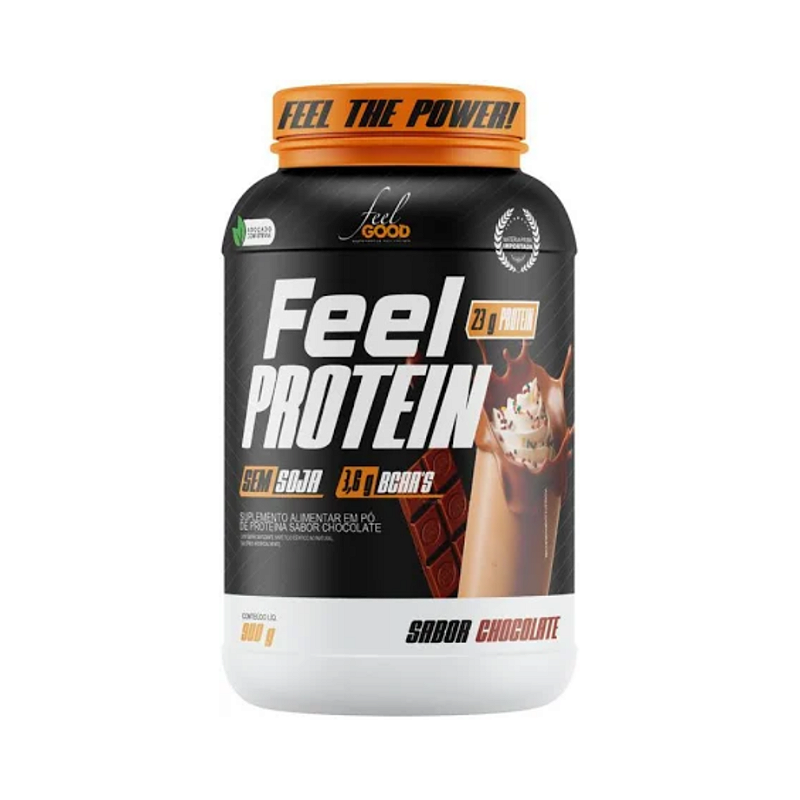 Feel High Protein Pote 900g Feel Good - Chocolate