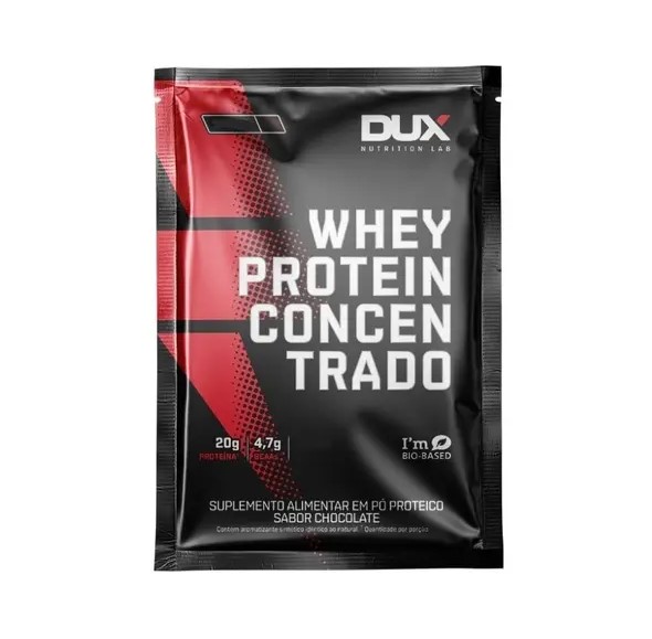 Whey Protein Concentrado 30g Sache Neutro Dux Nutrition