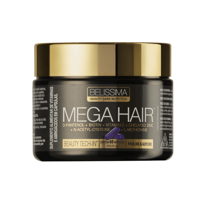 Mega Hair 60 Caps Belissima