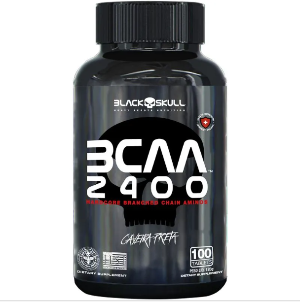 BCAA 2400 Tabletes Black Skull - 100