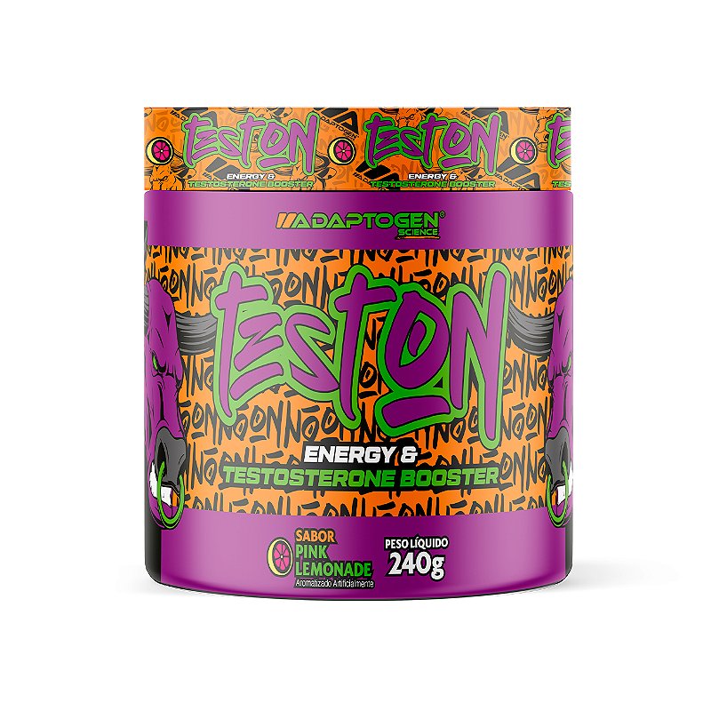 Pre Treino Test On 240g Adaptogen - Pink Lemonade