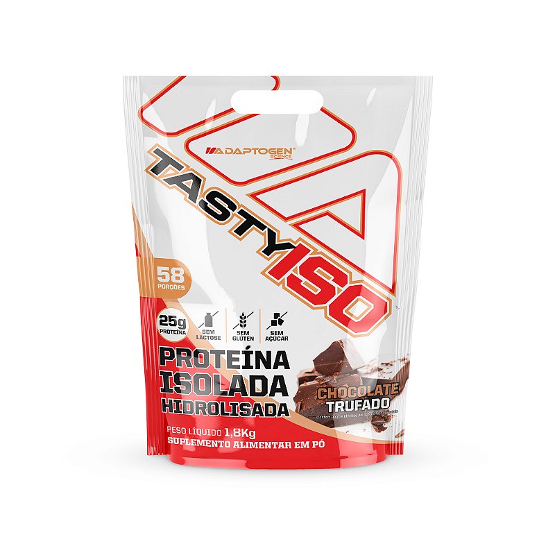 Tasty Iso Refil 1,8kg Adaptogen - Chocolate
