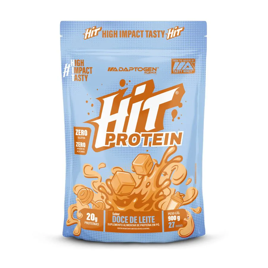 Foto de Hit Protein Refil 900g Adaptogen - Doce De Leite