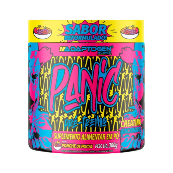Foto de Panic Pre Workout 300g Adaptogen - Fruit Punch