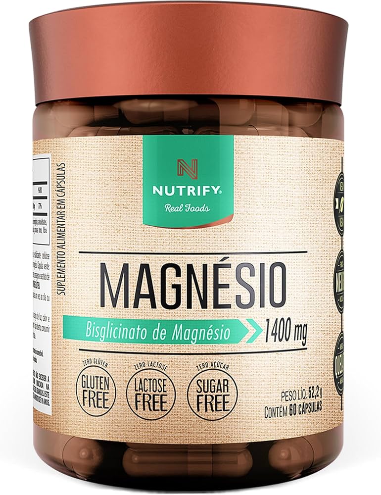 Magnésio 60 Capsulas Nutrify
