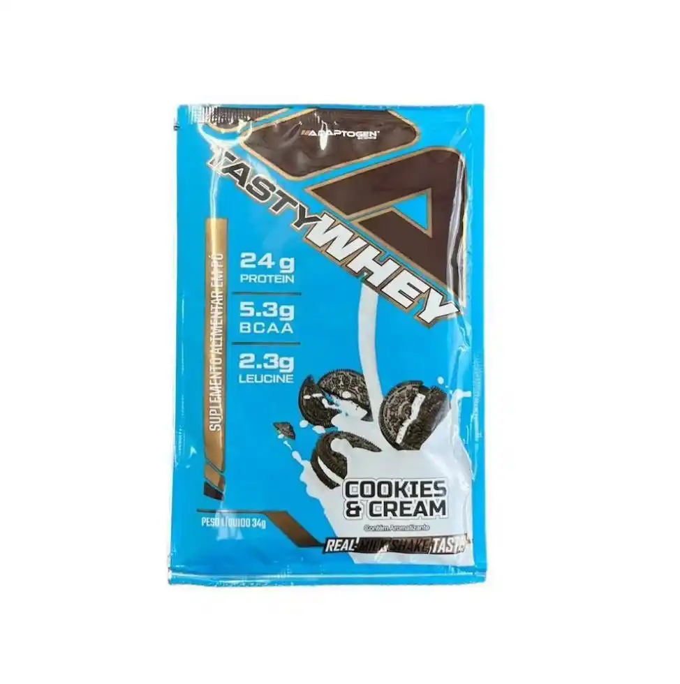 Foto de Packet Tasty Whey Cookies Cream 34g Adaptogen