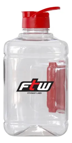 Foto de Galao 1 Litro Tampa Vermelha - Ftw