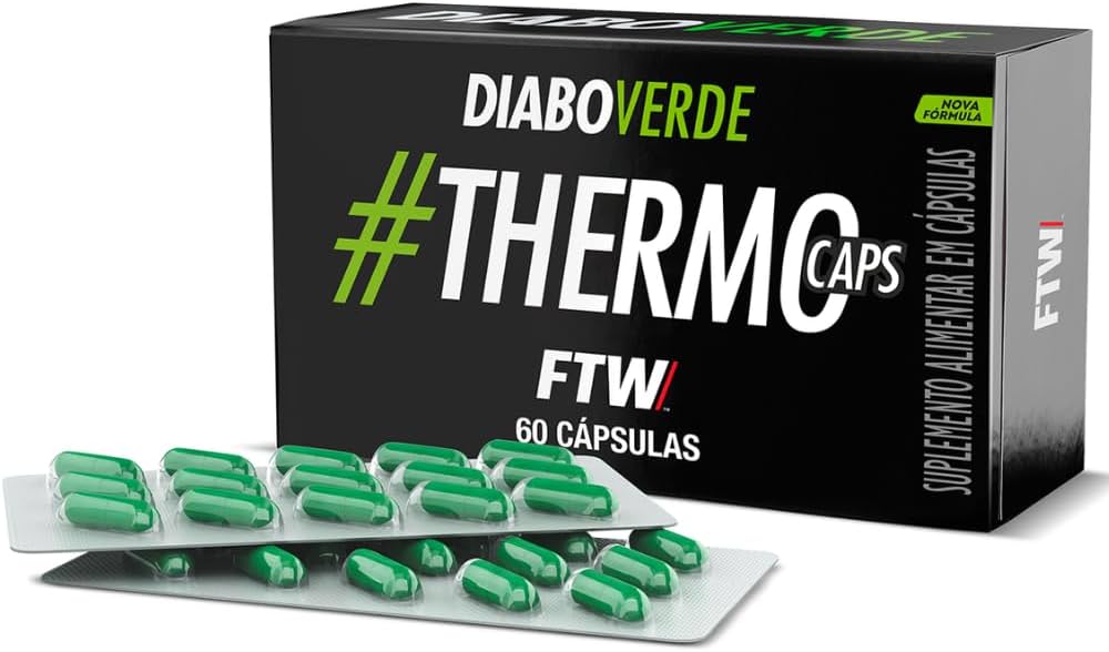 Thermo Caps Diabo Verde Ftw - 60 Capsulas