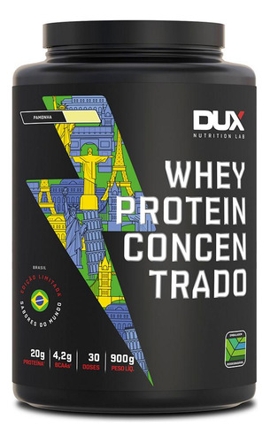 Whey Protein Concentrado 900g Dux Nutrition - Pamonha
