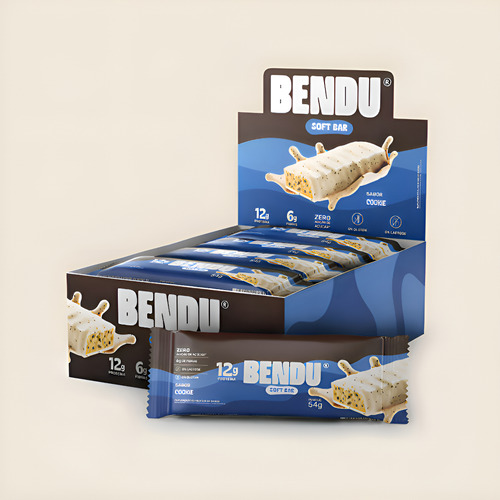 Soft Bar 50g Display Com 12un Bendu - Cookies
