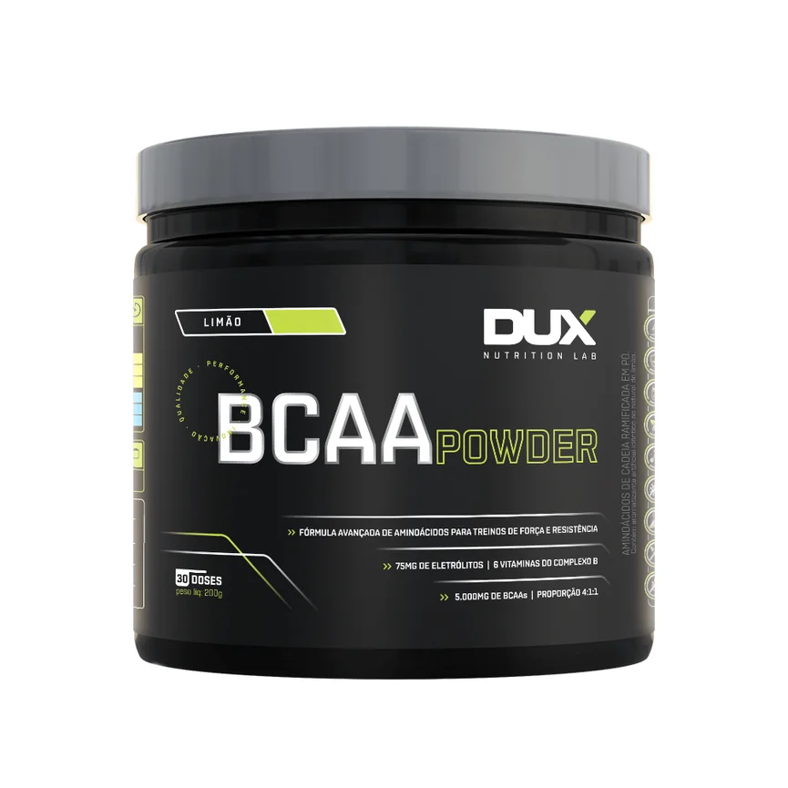 Bcaa Powder 200g Dux Nutrition - Limão