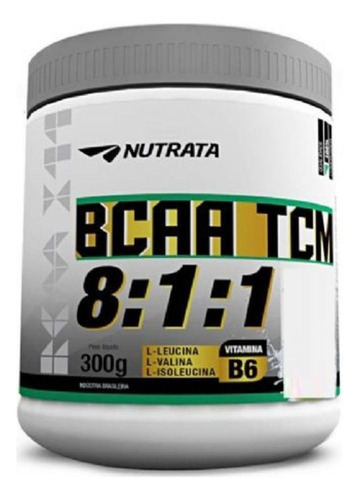 BCAA TCM 8:1:1 Pote 300g Nutrata - Limão